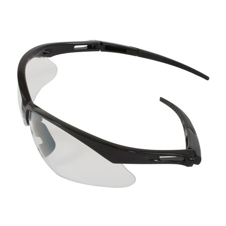 Pip Semi-Rimless Safety Glasses with Black Frame, Clear Lens and FogLess 3SixtyCoating 250-AN-10520